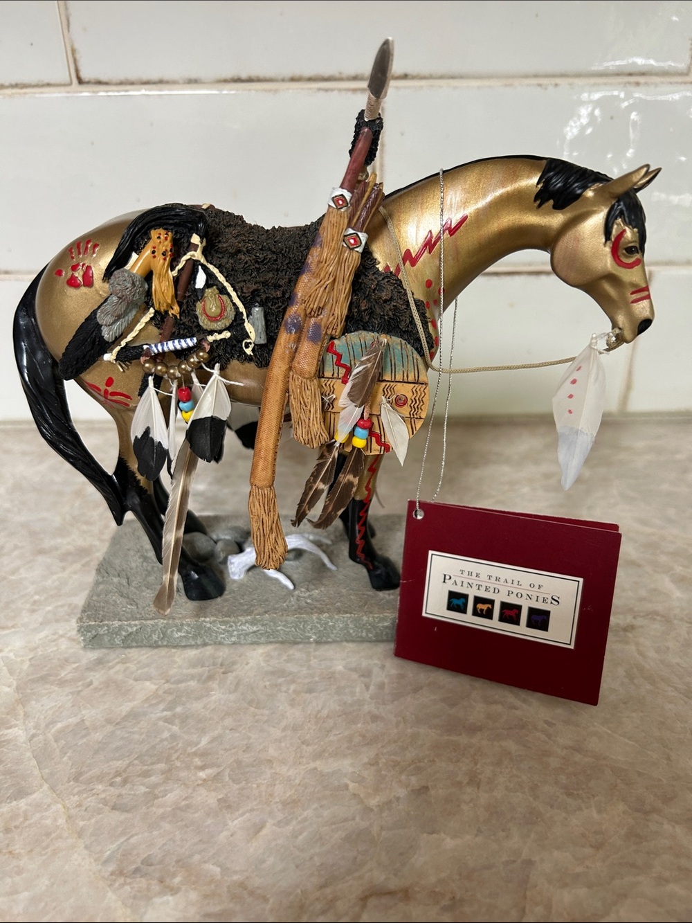 Westland Trail of Painted Ponies “Medicine Horse" 2004 Retired 2E/7139